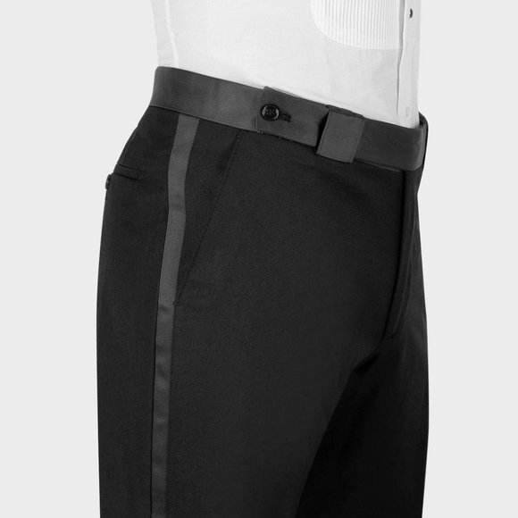 Men's all white single button double breasted 2pcs tux - Picture 2 of 2